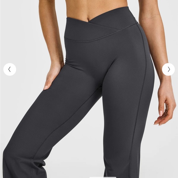 Black Flare Leggings Oner - Picture 4 of 12